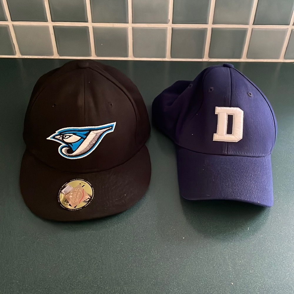 Dallas Cowboys and Toronto Bluejays Baseball Hats